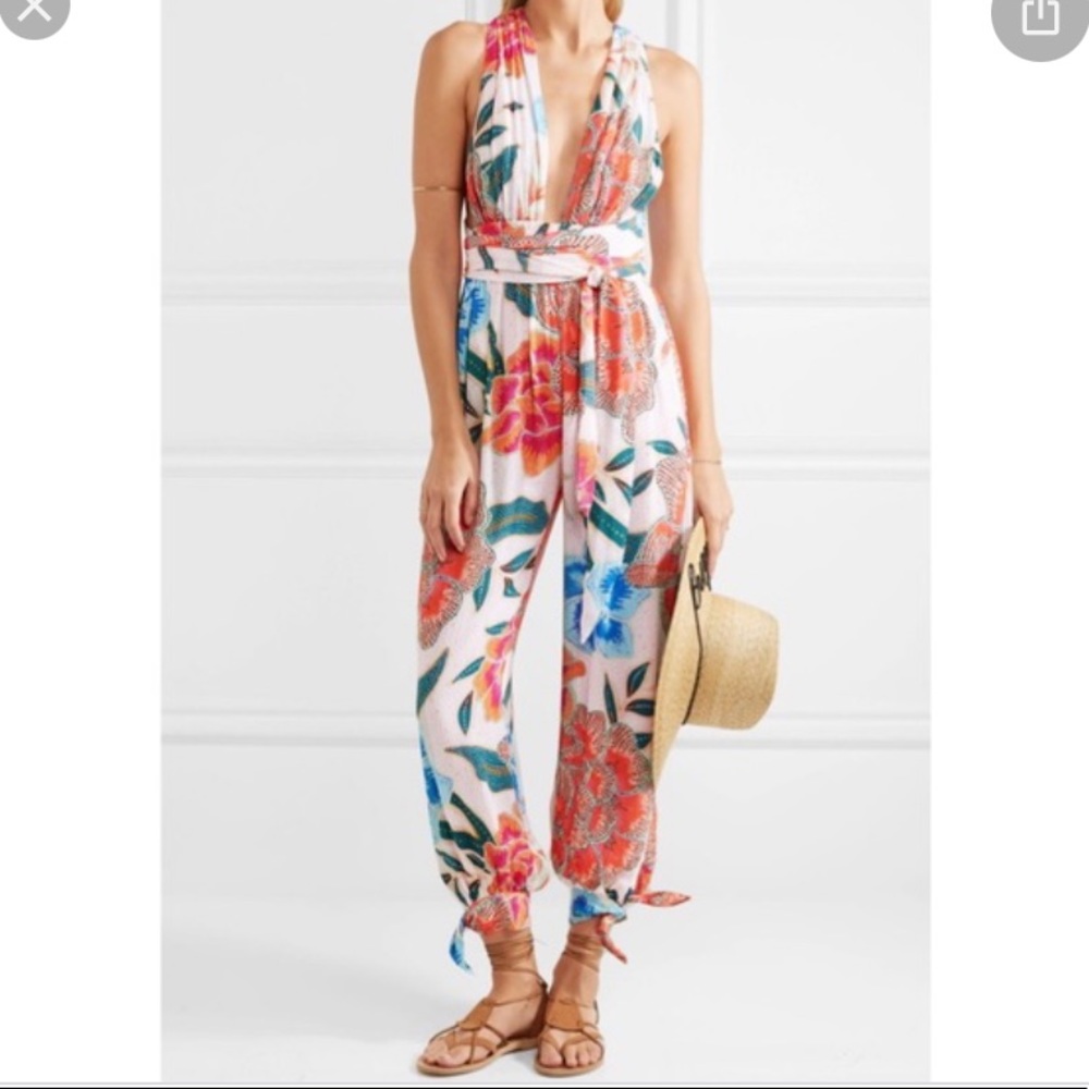 Mara Hoffman Wrap Back Jumpsuit Size M